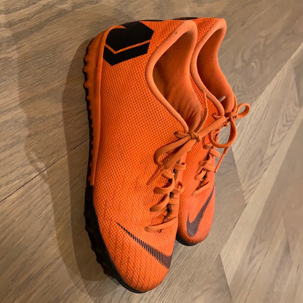 Indoor soccer or football turf shoes. Worn one season. Nike Mercurial X